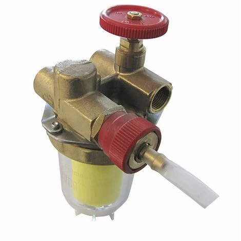 Filtre Fioul Recyclage Avec Robinet FF3/8 - OVENTROP : 2122261+2127600 3 Filtre Fioul Recyclage Avec Robinet FF3/8 - OVENTROP : 2122261+2127600