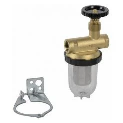 Filtre Fioul Une Conduite Avec Robinet FF1/2 - OVENTROP : 2123104