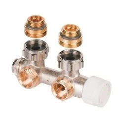 Multiblock T Bitube Modèle équerre - M 3/4' - M 1/2' - Oventrop