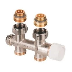 Multiblock T Bitube Modèle Droit - M 3/4' - M 1/2' - Oventrop