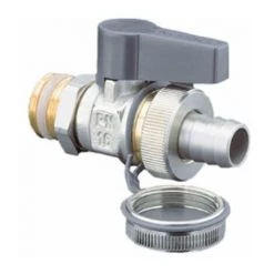 Oventrop Optiflex Vanne A Bille 1 Dn25 Pn16 Avec Connecteur De Tuyau Filetage Externe - Filetage Extérieur