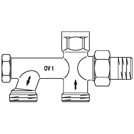 OVENTROP Adaptateur Monopipe Uno G 3/4 " 1013162 4 OVENTROP Adaptateur Monopipe Uno G 3/4 " 1013162 – Image 2