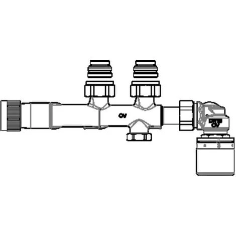 OVENTROP L'armature D'assemblage Multiblock T-RTL Pour Des Radiateurs Avec Des Femmes 1/2 " 1184086 5 OVENTROP L'armature D'assemblage Multiblock T-RTL Pour Des Radiateurs Avec Des Femmes 1/2 " 1184086 – Image 3