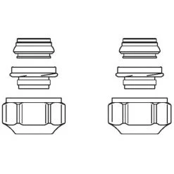 OVENTROP Raccord à Compression Ofix CEP 2 Fois, Pour AG 3/4 « Cône Euro 1016845 -OVENTROP Soldes 45079456 3