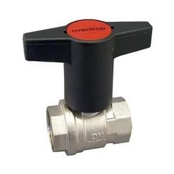 OVENTROP T-handle Vanne à Boisseau Sphérique Optibal PN 16, Laiton 1077116 -OVENTROP Soldes 45079861 2