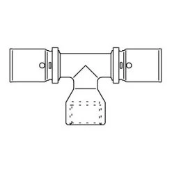 OVENTROP Appuyez Sur T De Jonction Cofit P Avec Filetage Intérieur 1513647 -OVENTROP Soldes 45080651 4