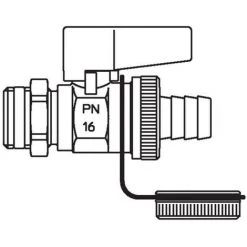 OVENTROP Laiton Robinet à Boisseau Sphérique Optiflex, PN 16 1033314 8 OVENTROP Laiton Robinet à Boisseau Sphérique Optiflex, PN 16 1033314 -OVENTROP Soldes 45083618 2