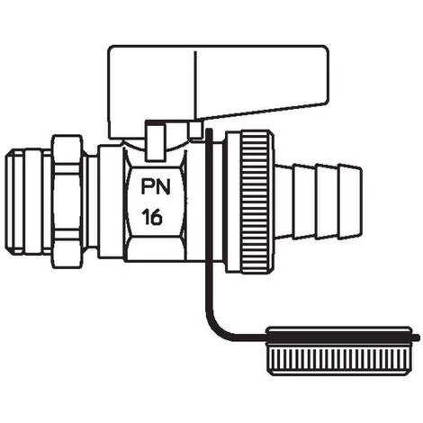 OVENTROP Laiton Robinet à Boisseau Sphérique Optiflex, PN 16 1033314 6 OVENTROP Laiton Robinet à Boisseau Sphérique Optiflex, PN 16 1033314 – Image 4