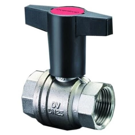 OVENTROP T-handle Vanne à Boisseau Sphérique Optibal PN 16, Laiton 1077112 7 OVENTROP T-handle Vanne à Boisseau Sphérique Optibal PN 16, Laiton 1077112 – Image 5