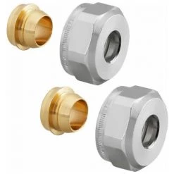 OVENTROP JEU DE RACCORDS CUIVRE 3/4 X18mm (par 2)