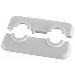 OVENTROP ROSACE PLASTIQUE ENTRAXE 50mm DIAM. 15mm