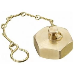 OVENTROP BOUCHONavec JOINT ET CHAINETTE POUR ROBINET DN32