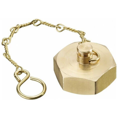 OVENTROP BOUCHONavec JOINT ET CHAINETTE POUR ROBINET DN32 3 OVENTROP BOUCHONavec JOINT ET CHAINETTE POUR ROBINET DN32