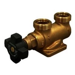 OVENTROP ROBINET BYPASS POUR RACCORDEMENT MONOTUBE 1 1/4 M