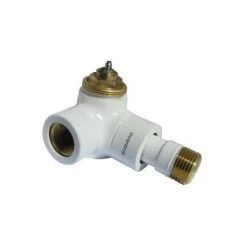 OVENTROP CORPS DE ROBINET D' ANGLE SERIE E GAUCHE 1/2BLANC