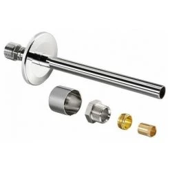 OVENTROP SET DE RACCORDEMENT MURAL ChroméE 1/2