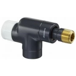 OVENTROP CORPS DE ROBINET EQUERRE INVERSE SERIE E 1/2NOIR