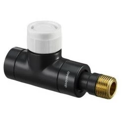 OVENTROP Robinet THERM.SERIE E1/2DROIT NOIR