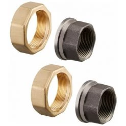 OVENTROP RACC. A SERR.2 F+DOUILLE FILET.1 1/4F POUR REGUM.DN32 (par 4)