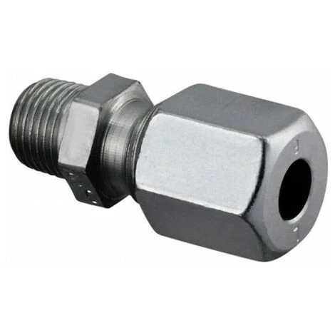 OVENTROP RACCORD DROIT ACIER, BAGUE LAITON, 1/4 X6 Mm 3 OVENTROP RACCORD DROIT ACIER, BAGUE LAITON, 1/4 X6 Mm