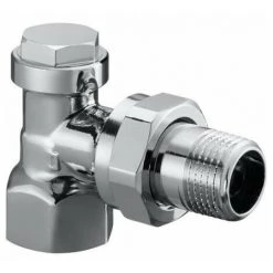 OVENTROP COUDE DE REGLAGE ChroméE COMBI C, DN 15