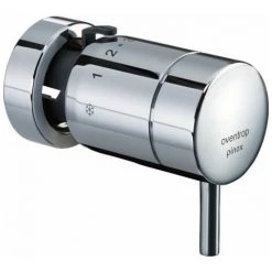 OVENTROP THERMOSTAT DESIGN PINOX D A GRIFFES, BLANC