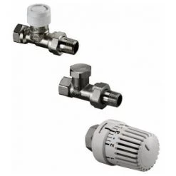 OVENTROP JEU RobinetTHERMOSTAT. DRT, DN15,avec UNI LH, AV9, COMBI 2