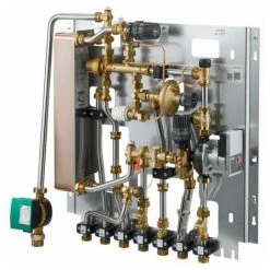 OVENTROP REGUDIS W-HTF,avec BOUCLAGE ET MEL., 17l/min, ECHAN.SOUD.Cu