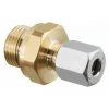 OVENTROP RACCORD DROIT ACIER, BAGUE LAITON, JOINT PLAT, 3/8 X6 Mm -OVENTROP Soldes 48969179 1
