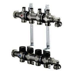 OVENTROP Distributeur/Collecteur . 1INOX CHAUFFAGE PAR LE SOL 12 CIRCUITS