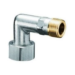 OVENTROP COUDE UNION EN LAITON NICKELE