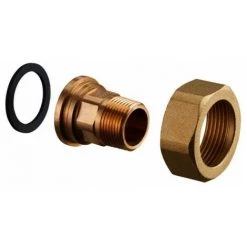 OVENTROP DOUILLE + ECROU 1 1/4 M X 1 1/2 F