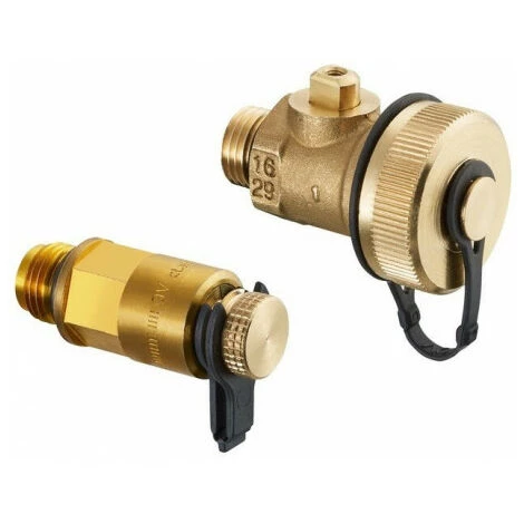 OVENTROP SET N. 3 ROBINET DE VIDANGE + PURGEUR ( AIGUILLE ) 3 OVENTROP SET N. 3 ROBINET DE VIDANGE + PURGEUR ( AIGUILLE )