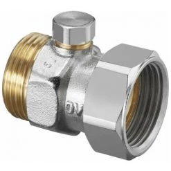 OVENTROP RACCORD D'ARRET A JOINT PLAT DN 20 M1 X1ECROU