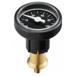 OVENTROP THERMOMETRE ANTHRACITE POUR Robinet 10787/RobinetBRONZE, DN20-DN32