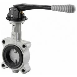 OVENTROP VANNE PAPILLON TARAUDEE PN16 A LEVIER DN 65