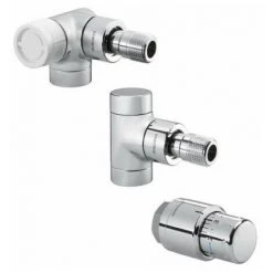 OVENTROP SET ANGLE GAUCHE SERIE E, 1/2 , ChroméE