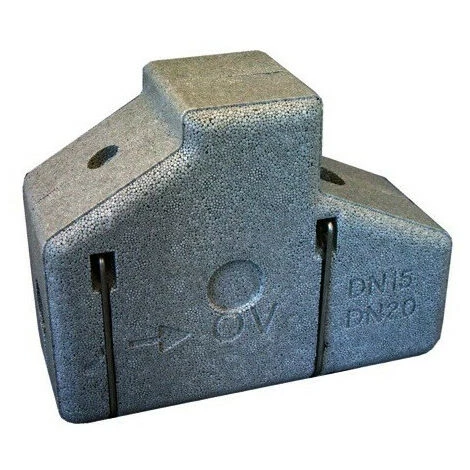 OVENTROP COQUILLE D'ISOLATION POUR AQUASTROM VT DN15 à 20 3 OVENTROP COQUILLE D'ISOLATION POUR AQUASTROM VT DN15 à 20