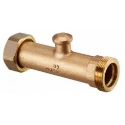 OVENTROP RALLONGE EN BRONZE 140 Mm A JOINT PLAT MF 1 1/4x 1 1/4