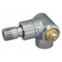 OVENTROP Robinet THERM.SERIE E 1/2ANGLE RAC.DROIT ChroméE