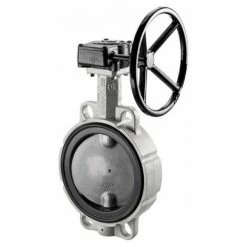 OVENTROP VANNE PAP. A OREILLES LISSE, VOLANT, DN100, PN16, JOINT EPDM