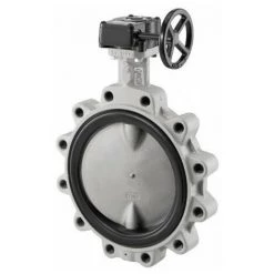 OVENTROP VANNE PAP. A OREILLES TAR., VOLANT, DN100, PN16, JOINT EPDM