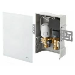 OVENTROP UNIBOX T-RTL R-TRONIC, AKTOR T 2P ET R-CON FBH, VERRE BLANC