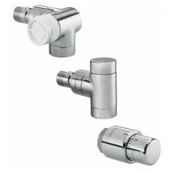 OVENTROP SET ANGLE DROIT SERIE E, 1/2 , ChroméE