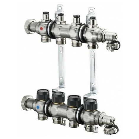 Distributeur Inox Multidis SFB 1 Pouce Avec Bypass Préréglable 5 Cercles OVENTROP 3 Distributeur Inox Multidis SFB 1 Pouce Avec Bypass Préréglable 5 Cercles OVENTROP