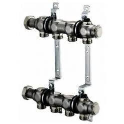 Distributeur Inox Multidis SH Pour Raccordement Radiateur, G 3/4Z AG 6 Cercles OVENTROP