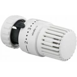 Thermostat Vindo TH OVENTROP - 7-28 °C, 0 * 1-5 - Bulbe Liquide, Modèle Blanc - 1013076