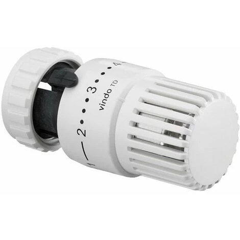 Thermostat Vindo TH OVENTROP - 7-28 °C, 0 * 1-5 - Bulbe Liquide, Modèle Blanc - 1013076 3 Thermostat Vindo TH OVENTROP - 7-28 °C, 0 * 1-5 - Bulbe Liquide, Modèle Blanc - 1013076