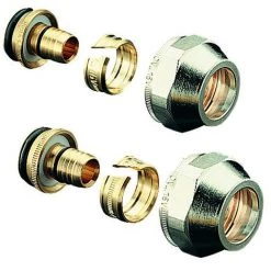 Raccord à Serrage OVENTROP Cofit S - 16 X 2,0 Mm X G ¾ écrou, Nickelé, Par 2 - 1507935