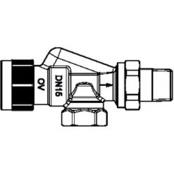 OVENTROP Une Série De Robinet Thermostatique M 30 X 1,5, En Avant-Axial 1181404 -OVENTROP Soldes 55080852 3